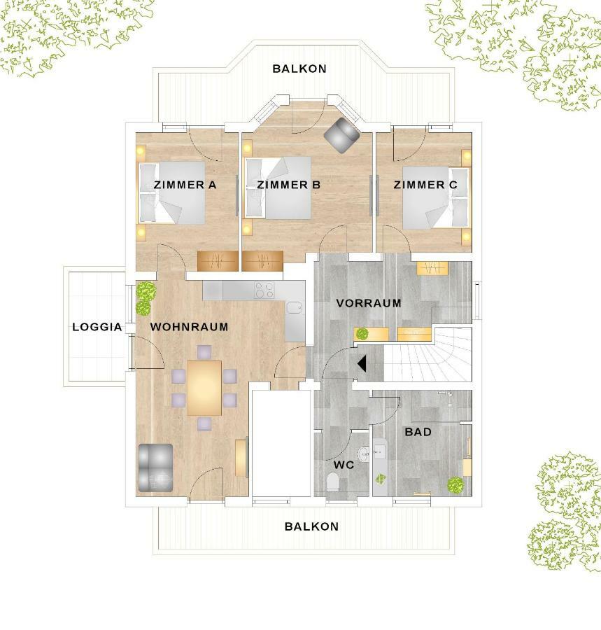 Apartamento Oberschartlhof Flachau Exterior foto